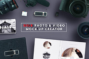 DSLR Photo & Video Mock Up Creator