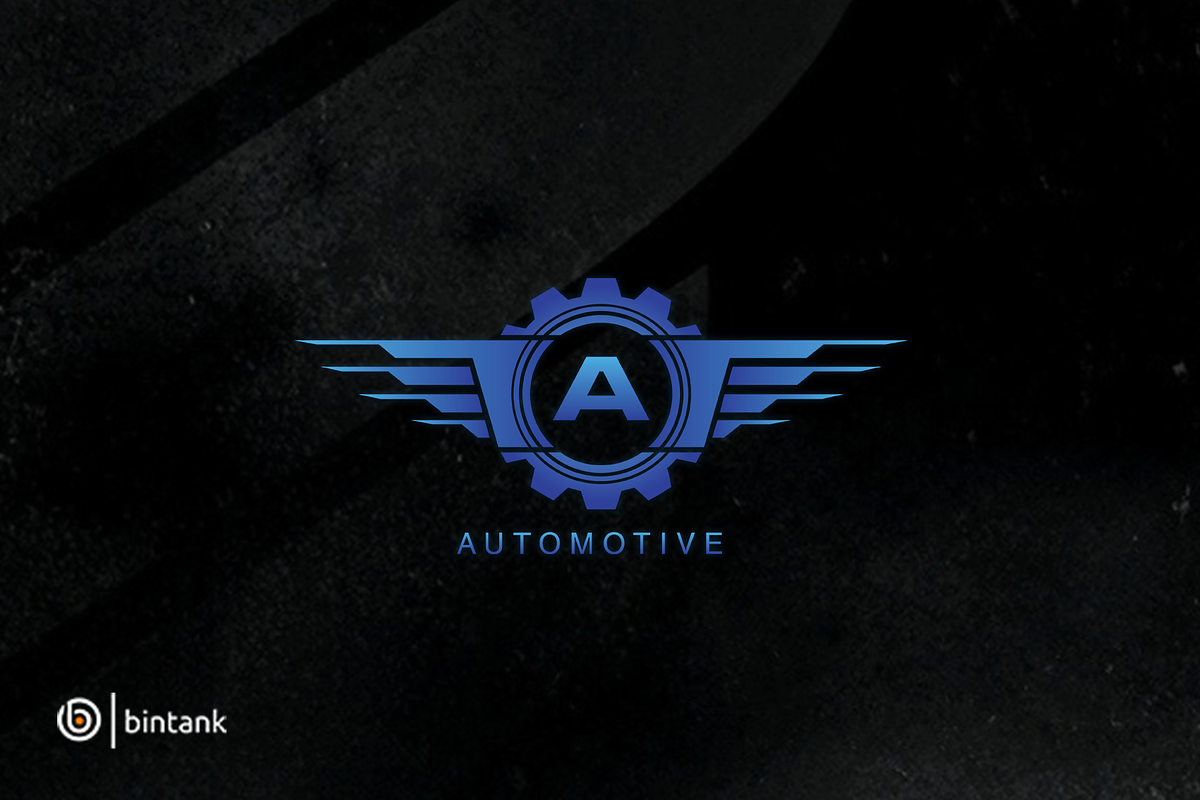 Automotive Gear Wing - A Letter Logo in Logo Templates - product preview 8