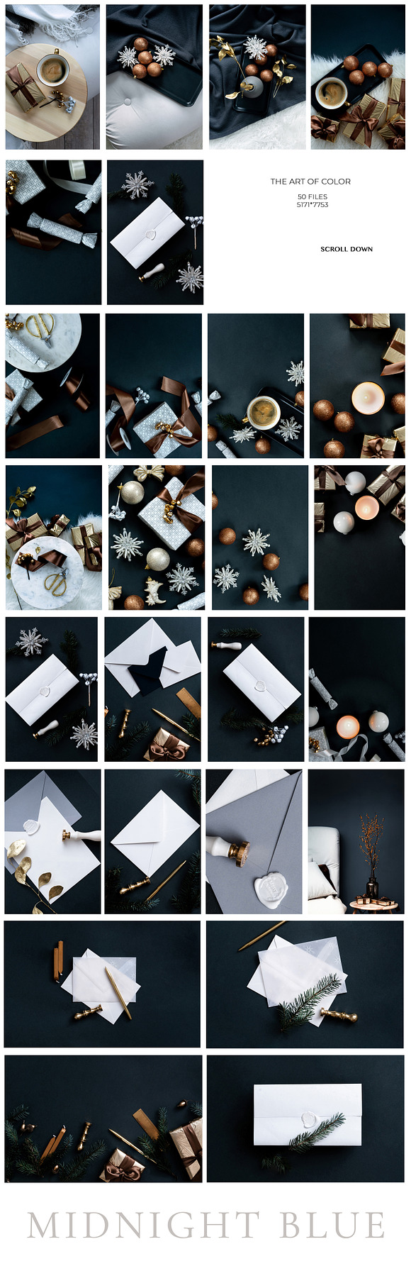MIDNIGHT BLUE BUNDLE. 100+ in Instagram Templates - product preview 21