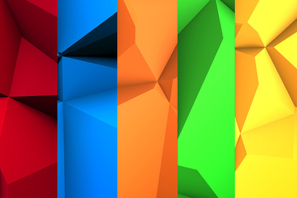 Polygon backgrounds 4 in Graphics - product preview 10