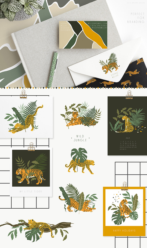 Jungle Park Collection in Illustrations - product preview 1