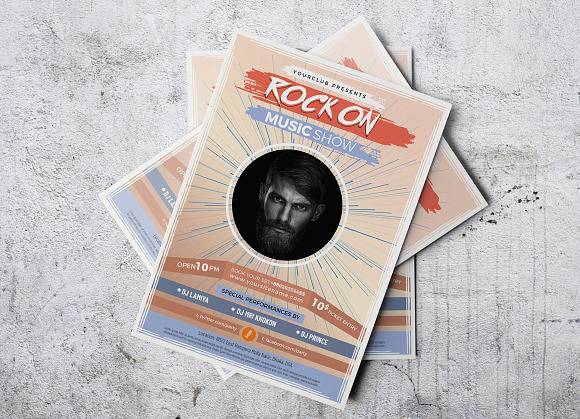 Music Flyer in Flyer Templates - product preview 2