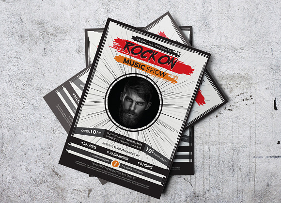 Music Flyer in Flyer Templates - product preview 3