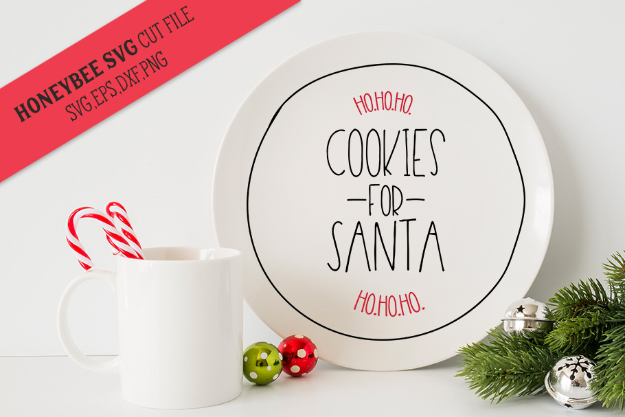 Cookies For Santa's Plate 