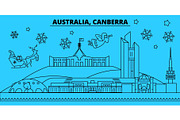 Australia, Canberra winter holidays