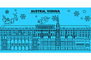 Austria, Vienna city winter holidays