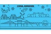 China, Shenzhen winter holidays