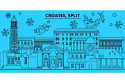 Croatia, Split winter holidays