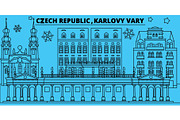 Czech Republic, Karlovy Vary winter