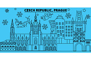 Czech Republic, Prague winter