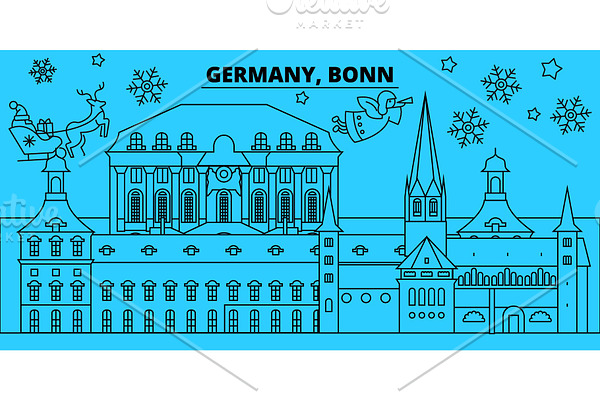 Germany, Bonn winter holidays