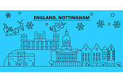 Great Britain, Nottingham winter