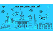 Great Britain, Portsmouth winter