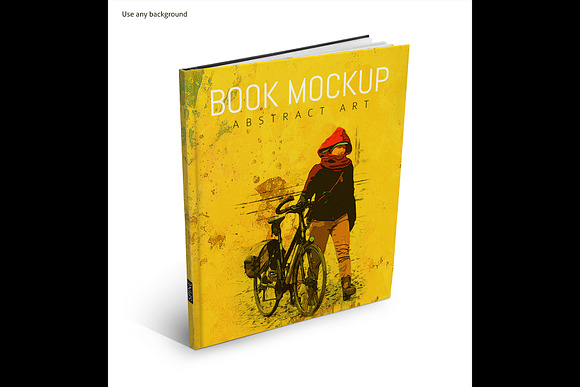 Book Mock-up in Print Mockups - product preview 9