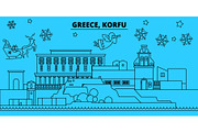 Greece, Korfu winter holidays