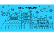 India, Hyderabad winter holidays