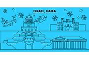 Israel, Haifa winter holidays