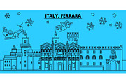 Italy, Ferrara winter holidays