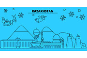 Kazakhstan, Alma-ata, Astana winter