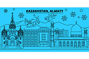 Kazakhstan, Almaty winter holidays
