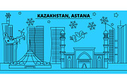 Kazakhstan, Astana winter holidays
