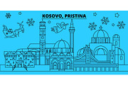 Kosovo, Pristina winter holidays