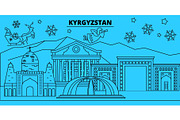 Kyrgyzstan, Kyrgyzstan winter