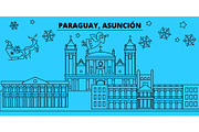 Paraguay, Asuncion winter holidays