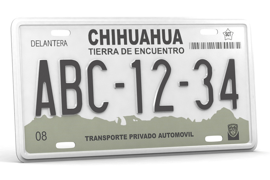 CAR LICENSE PLATE in Vehicles - product preview 2