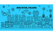 Poland, Bialystok winter holidays