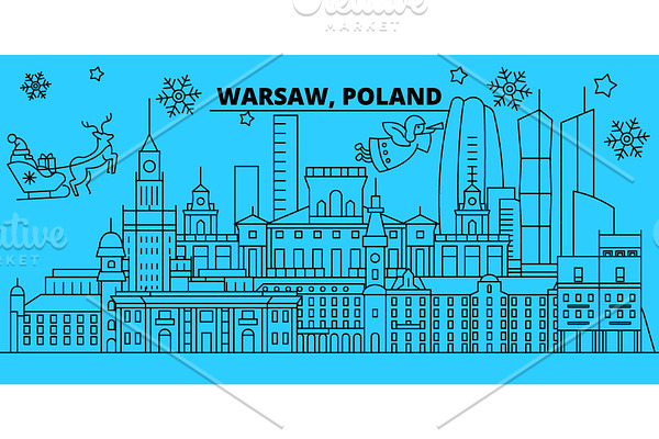 Poland, Warsaw winter holidays