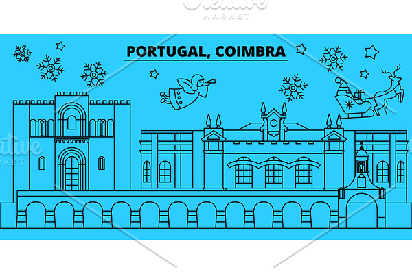 Portugal, Coimbra winter holidays