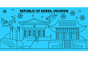 South Korea, Incheon winter holidays