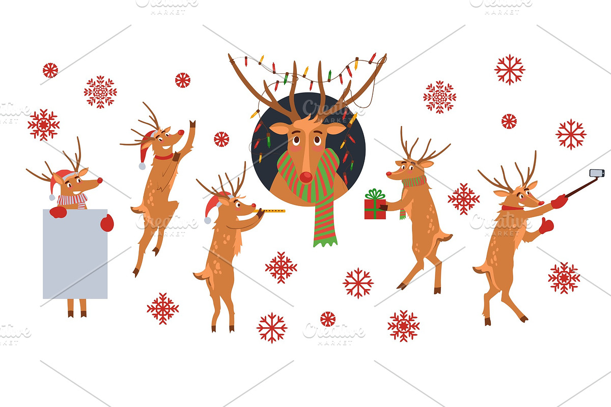 Vector illustration set of Christmas in Objects - product preview 8