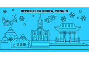 South Korea, Yongin winter holidays