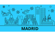 Spain, Madrid winter holidays