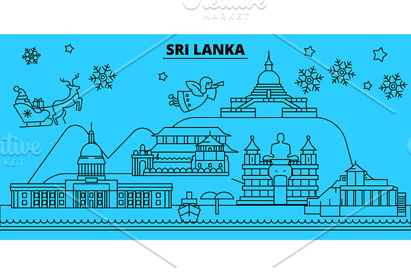 Sri Lanka winter holidays skyline