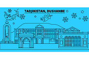 Tajikistan, Dushanbe winter holidays
