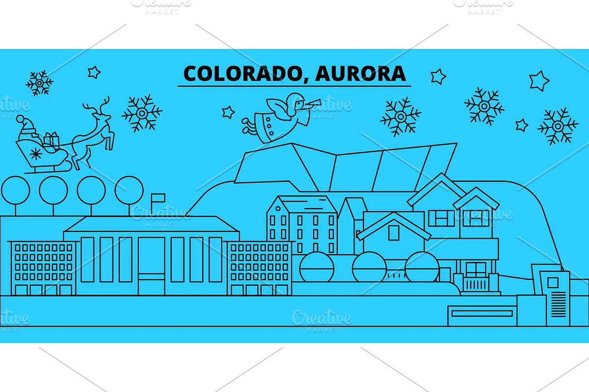 United States, Aurora winter in Illustrations - product preview 8
