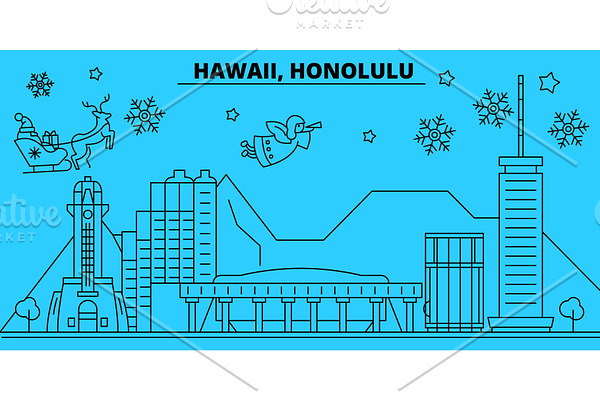 United States, Honolulu winter