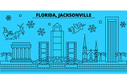 United States, Jacksonville winter