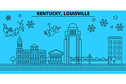 United States, Louisville winter