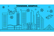 United States, Memphis winter