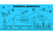 United States, Minneapolis winter