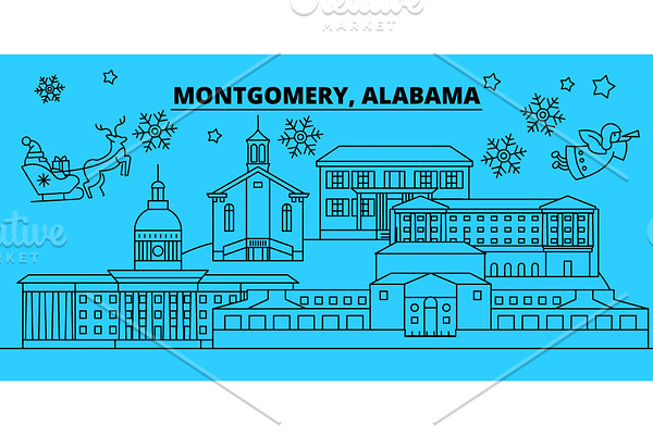 United States, Montgomery winter