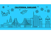 United States, Oakland winter