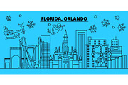 United States, Orlando winter