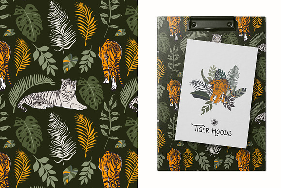 Tiger Moods in Illustrations - product preview 4