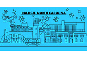 United States, Raleigh winter