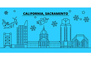 United States, Sacramento winter